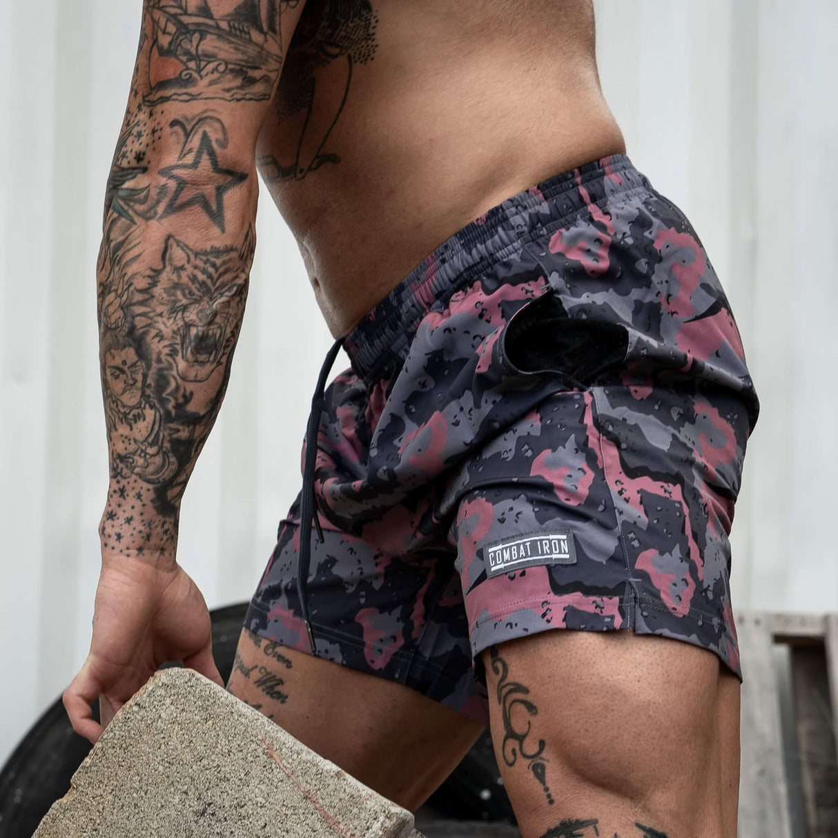 Men's V3 Performance Training Shorts | 5.5" from Combat Iron Apparel
