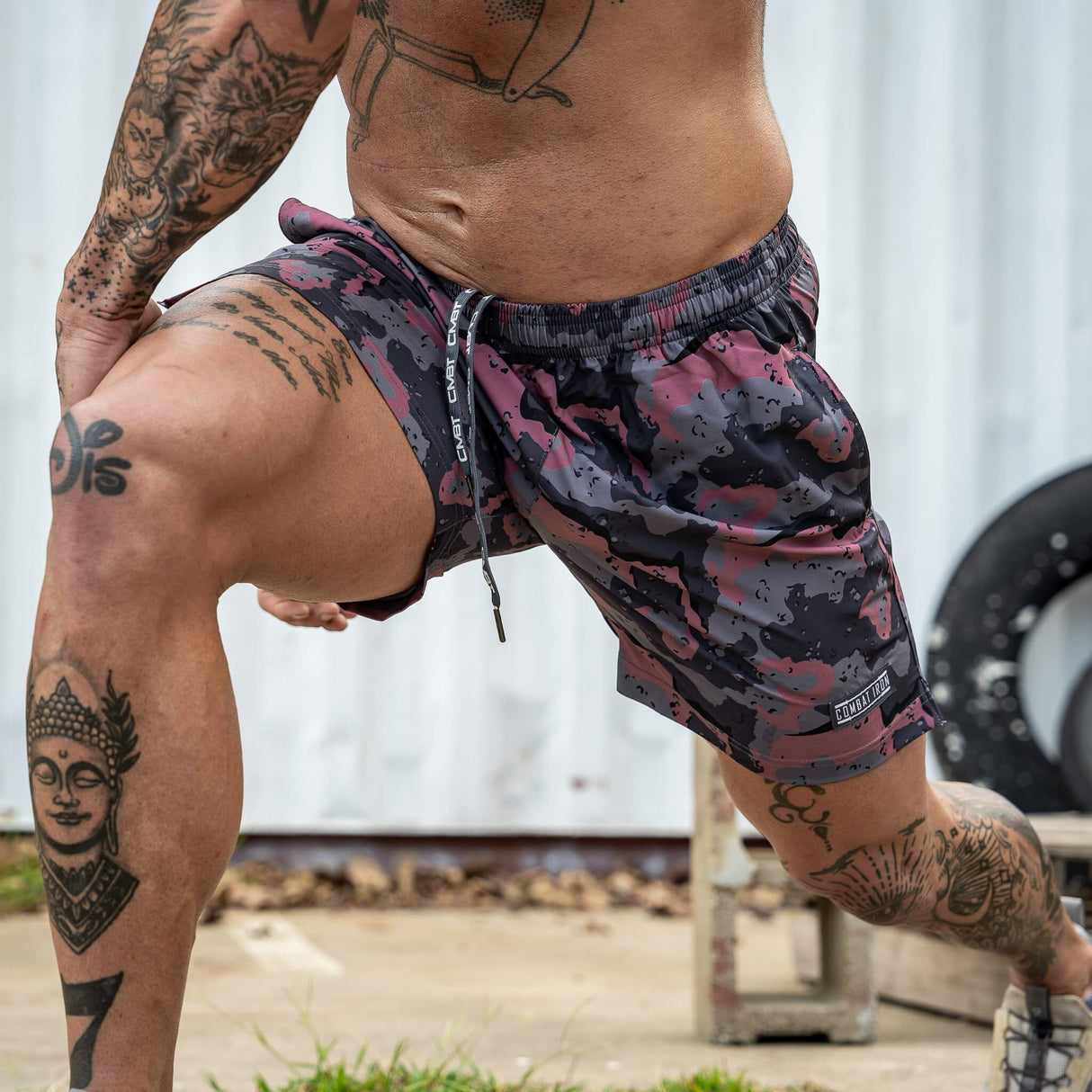 Men's V3 Performance Training Shorts | 5.5" from Combat Iron Apparel