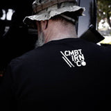 Groomed Violently Skull Men's T-Shirt From Combat Iron Apparel