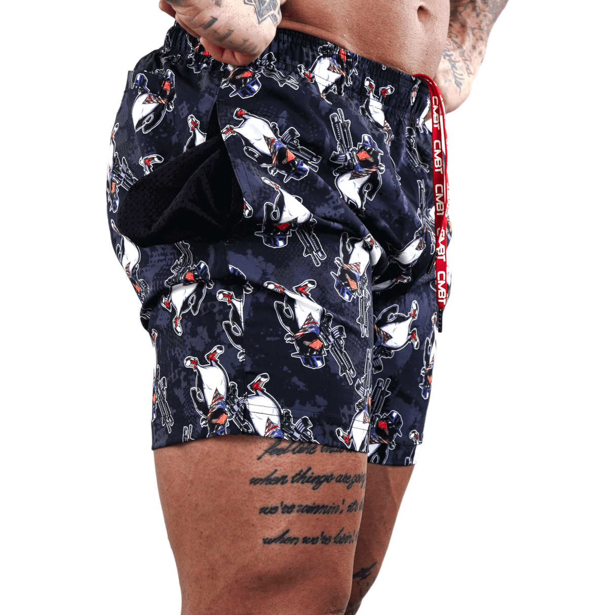 Men's V3 Performance Training Shorts | 5.5" from Combat Iron Apparel