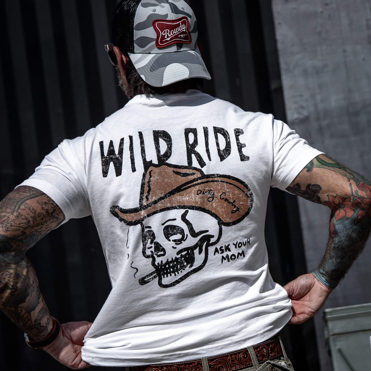 Wild Ride Men's T-Shirt from Combat Iron Apparel