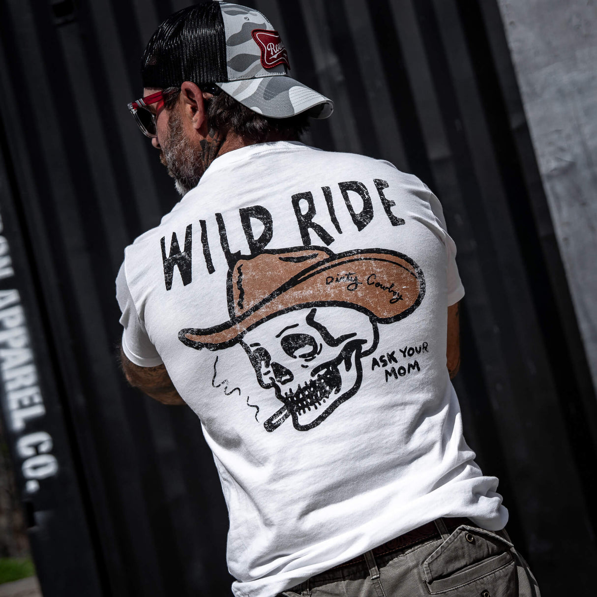 Wild Ride Men's T-Shirt from Combat Iron Apparel