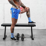 Men's Hybrid Athletic Shorts | 5.5" Inseam from Combat Iron Apparel