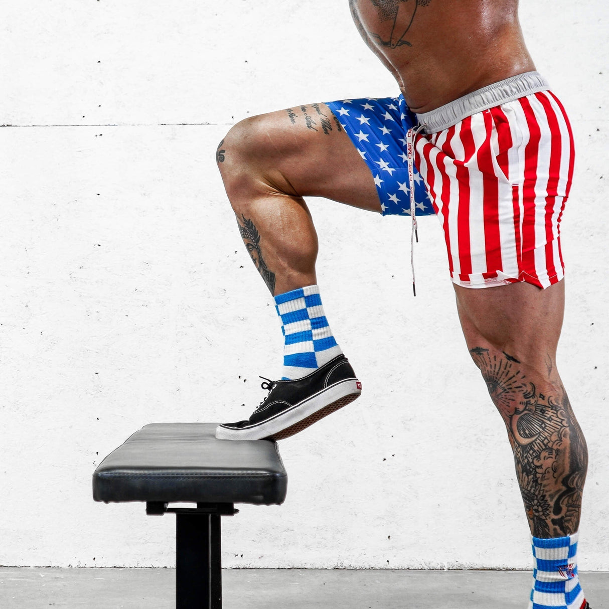 Men's Hybrid Athletic Shorts | 5.5" Inseam from Combat Iron Apparel