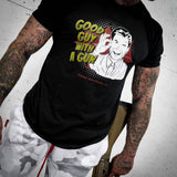 Good Guy With A Gun Comic Men's T-Shirt From Combat Iron Apparel