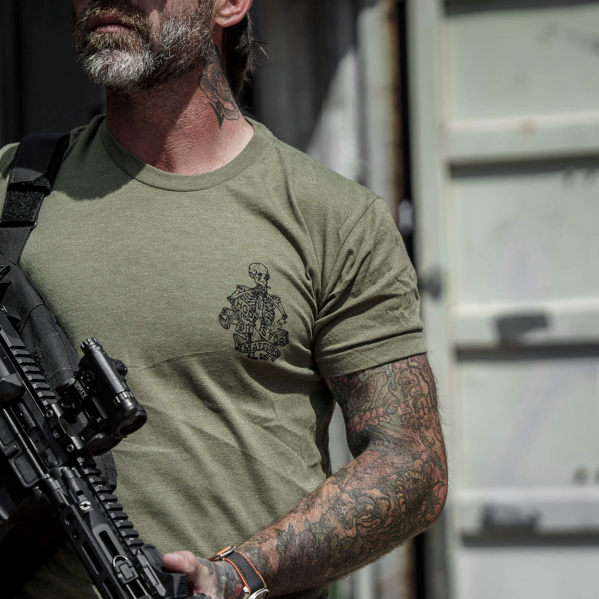 Hope Is For Amateurs Men's T-Shirt From Combat Iron Apparel