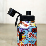 32oz Metal Hydration Bottle V2 | 24hr Insulated + Drink Port from Combat Iron Apparel