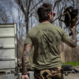 Don't Bite The Hand That Fingers You Men's T-Shirt From Combat Iron Apparel