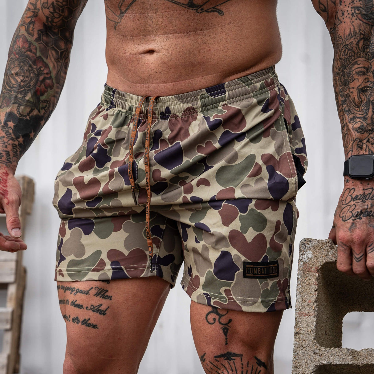 Men's V3 Performance Training Shorts | 5.5" from Combat Iron Apparel