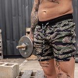 Men's Hybrid Athletic Shorts | 5.5" Inseam from Combat Iron Apparel