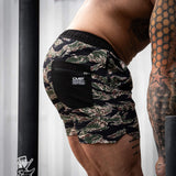 Men's Hybrid Athletic Shorts | 5.5" Inseam from Combat Iron Apparel