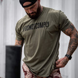 Do Not Comply Men's T-Shirt From Combat Iron Apparel From Combat Iron Apparel
