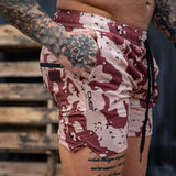 Men's Hybrid Athletic Shorts | 5.5" Inseam from Combat Iron Apparel