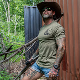 George Washington: Heard You B*tches Needed Another Revolution Men's T-Shirt From Combat Iron Apparel