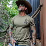 George Washington: Heard You B*tches Needed Another Revolution Men's T-Shirt From Combat Iron Apparel