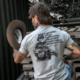 George Washington: Heard You B*tches Needed Another Revolution Men's T-Shirt From Combat Iron Apparel