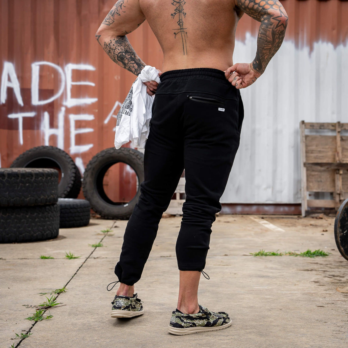 Men's Adjustable Performance Joggers from Combat Iron Apparel
