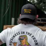 Business In The Front. Party In The Back. Party Men's T-Shirt From Combat Iron Apparel