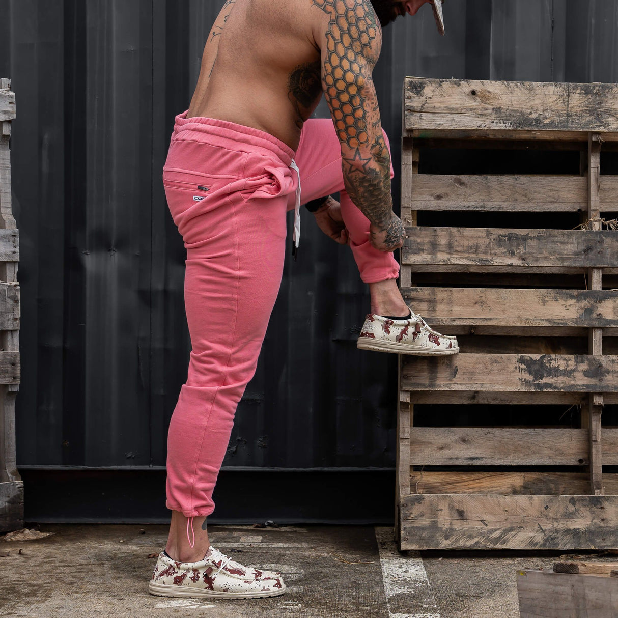 Men's Adjustable Performance Joggers from Combat Iron Apparel
