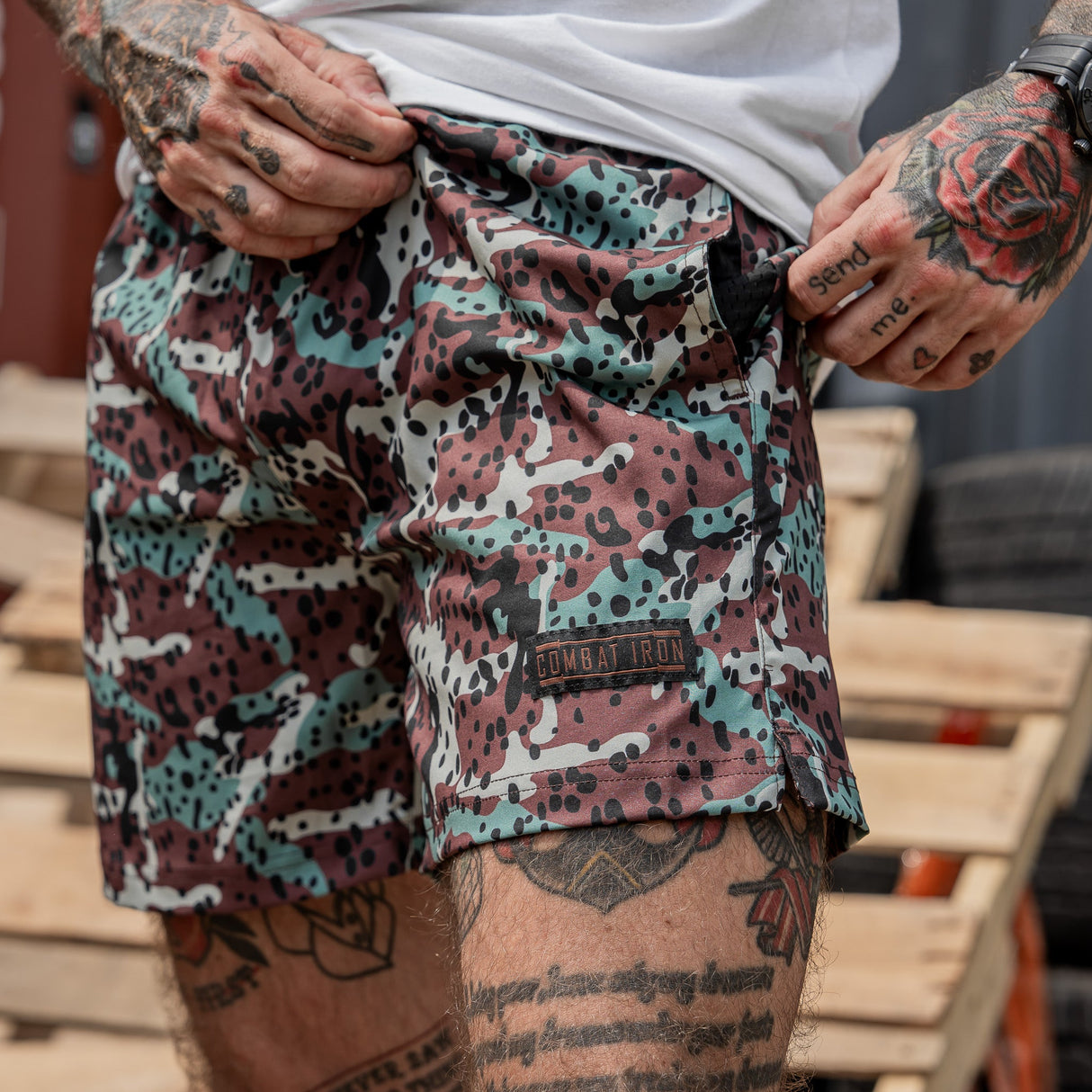 Men's V3 Performance Training Shorts | 5.5" from Combat Iron Apparel