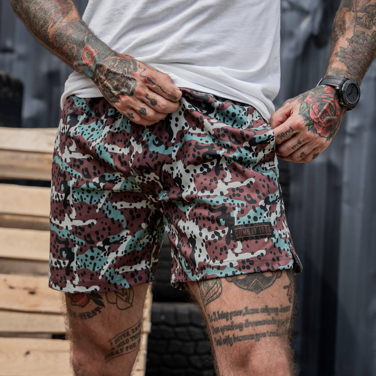 Men's V3 Performance Training Shorts | 5.5" from Combat Iron Apparel