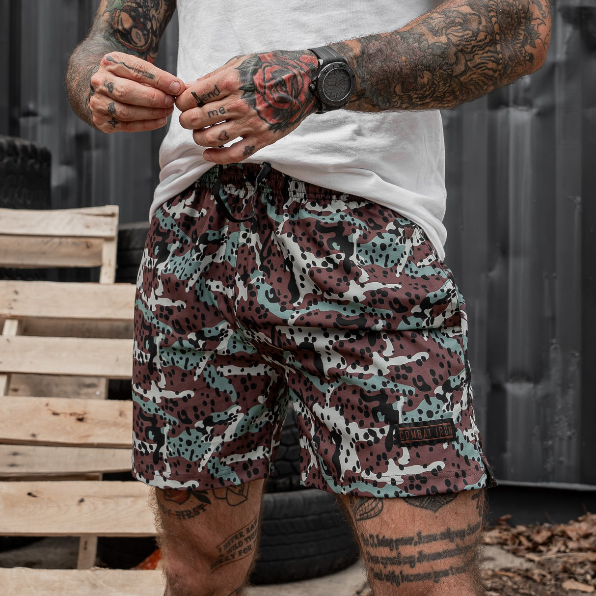 Men's V3 Performance Training Shorts | 5.5" from Combat Iron Apparel