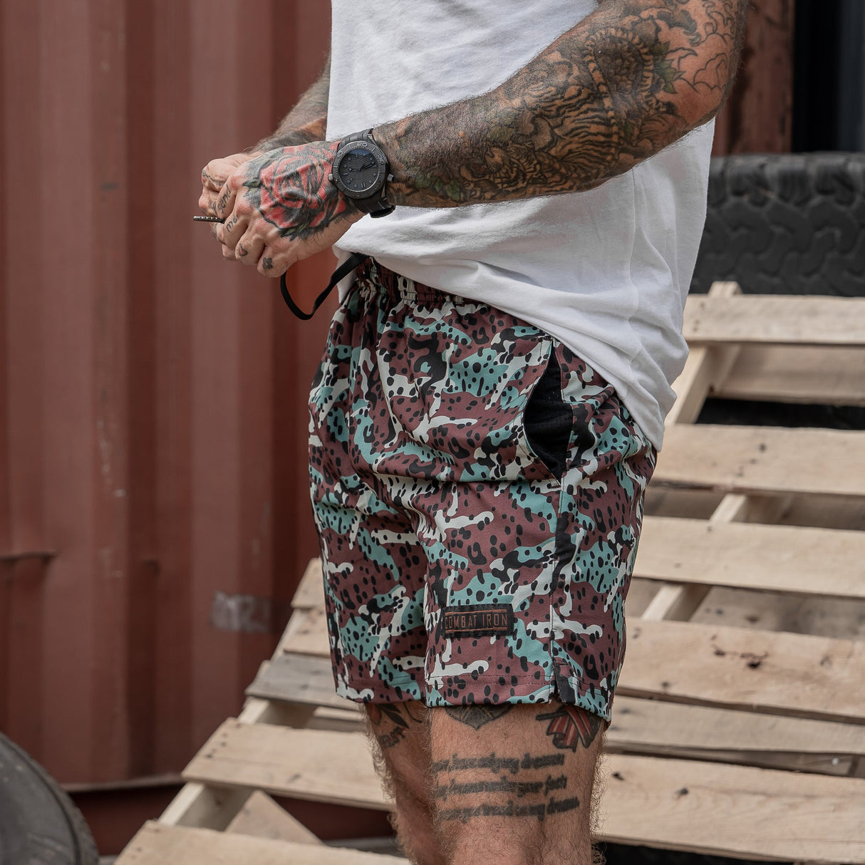 Men's V3 Performance Training Shorts | 5.5" from Combat Iron Apparel