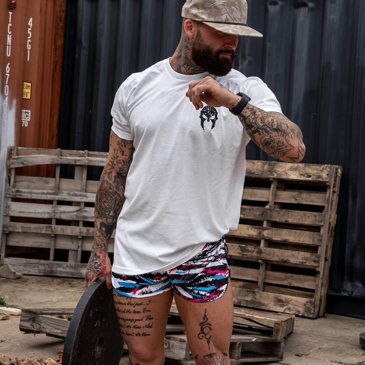 HERACLITUS WARRIOR MEN'S T-SHIRT From Combat Iron Apparel