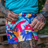 Men's Mesh Hoochie Daddy Shorts | 5" from Combat Iron Apparel