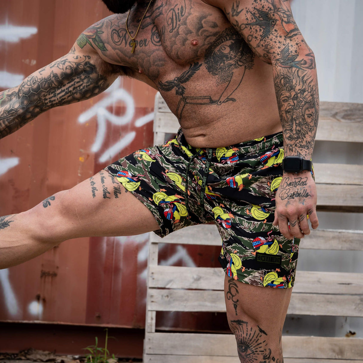 Men's V3 Performance Training Shorts | 5.5" from Combat Iron Apparel