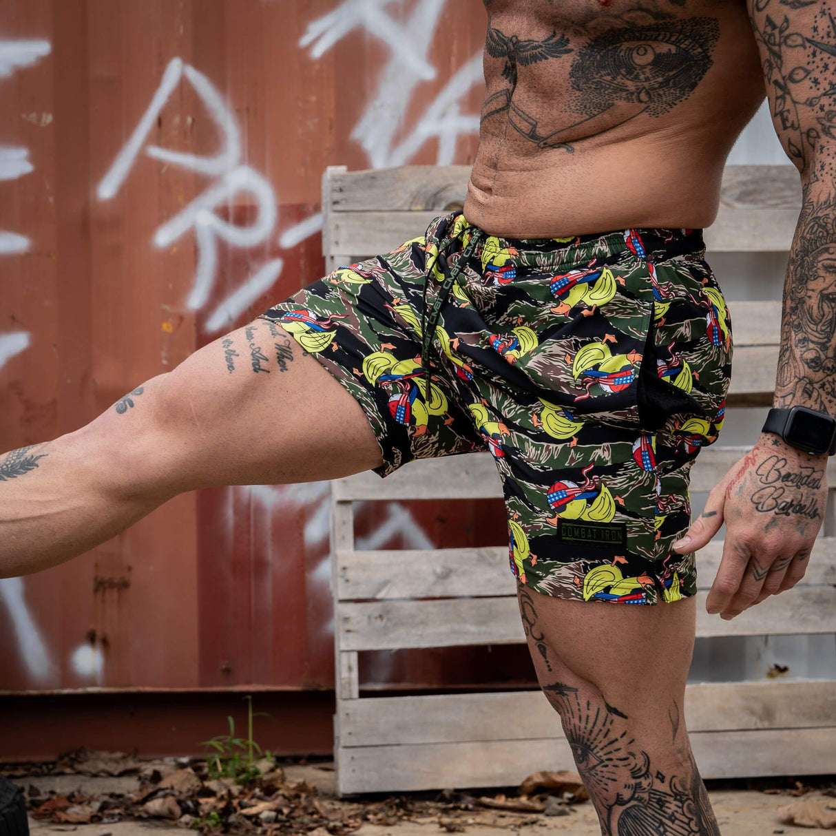 Men's V3 Performance Training Shorts | 5.5" from Combat Iron Apparel