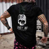 Juicy AF Pineapple Men's T-Shirt From Combat Iron Apparel