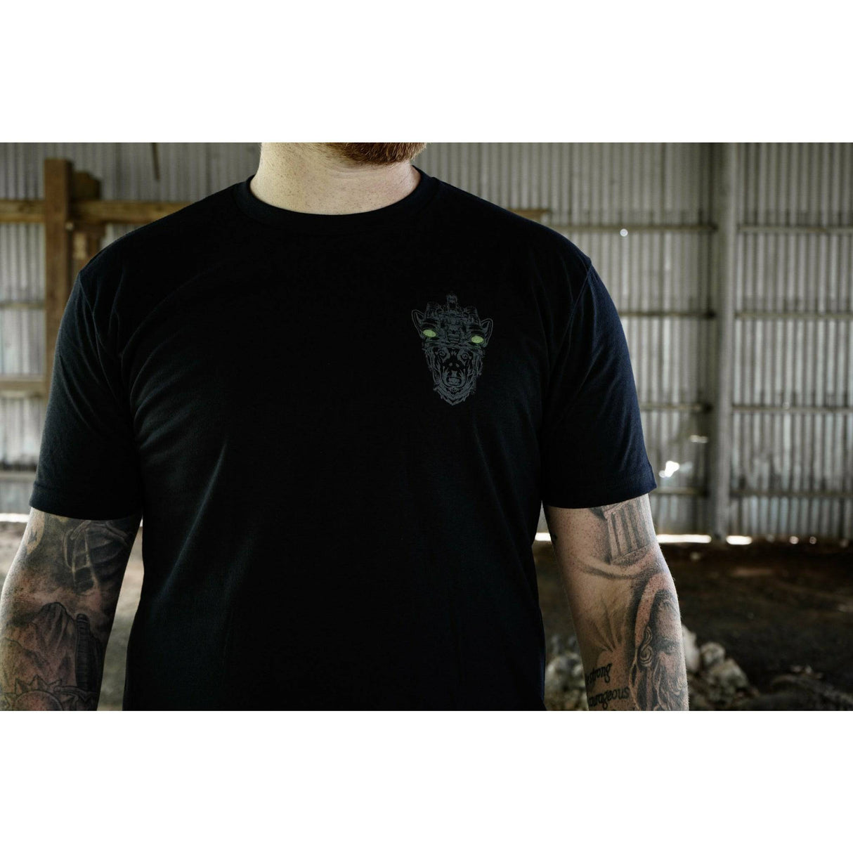 Don't Fuckin' Bark If You Can't Fuckin' Bite Men's T-Shirt From Combat Iron Apparel