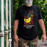 Duck Around and Find Out Men's T-Shirt From Combat Iron Apparel