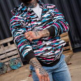 Men's Full-Zip Hoodie from Combat Iron Apparel