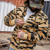 Men's Full-Zip Hoodie from Combat Iron Apparel