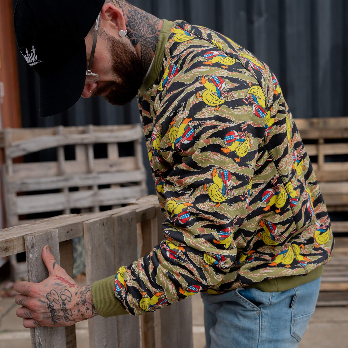 Men's Cold Weather Fleece Pull Over from Combat Iron Apparel