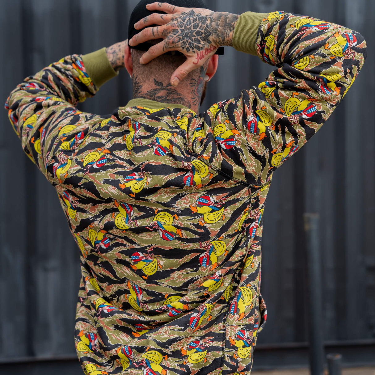 Men's Cold Weather Fleece Pull Over from Combat Iron Apparel