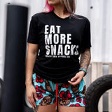 Eat More Snacks Men's T-Shirt From Combat Iron Apparel