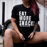 Eat More Snacks Men's T-Shirt From Combat Iron Apparel