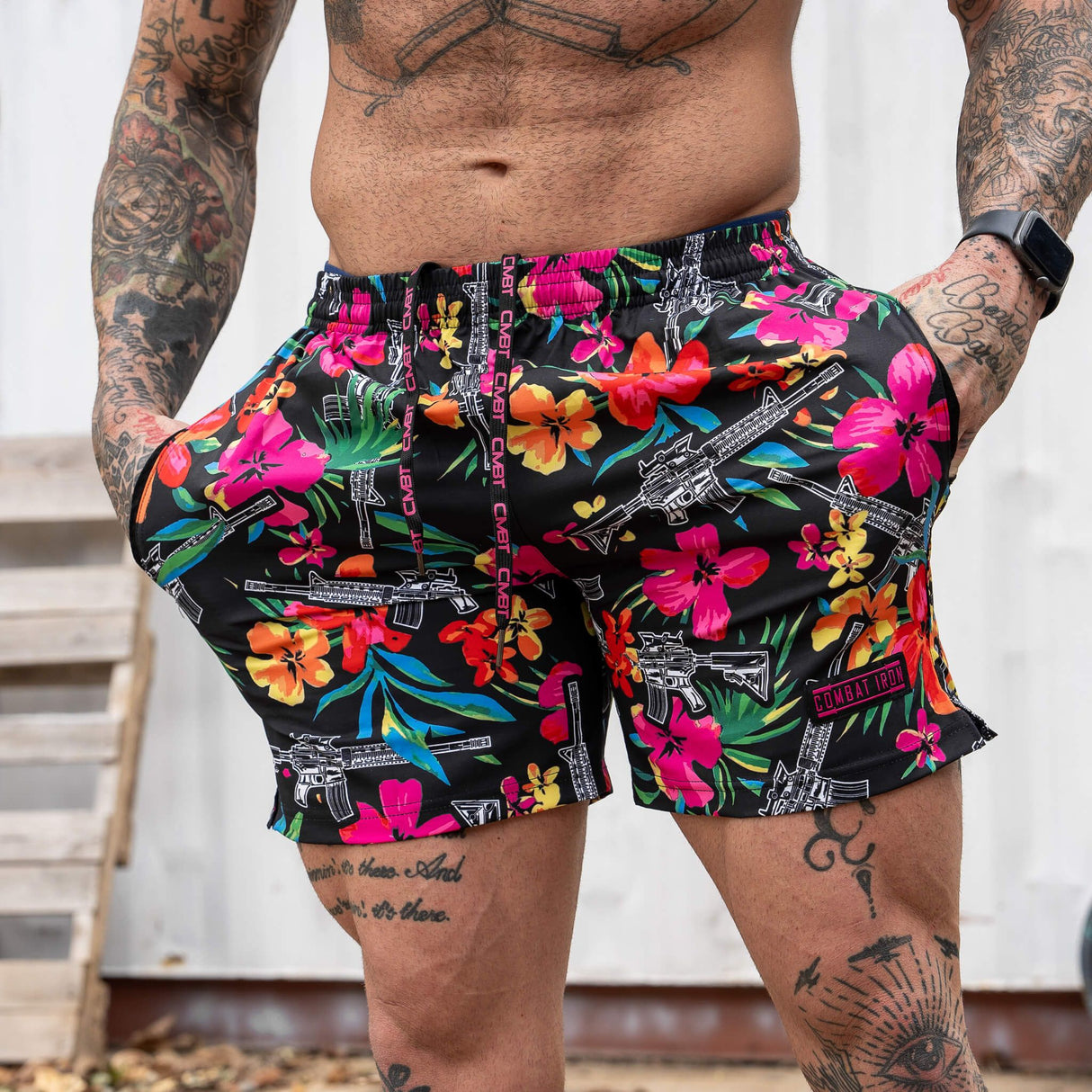Men's V3 Performance Training Shorts | 5.5" from Combat Iron Apparel