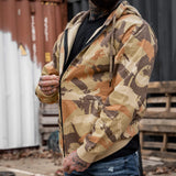 Men's Full-Zip Hoodie from Combat Iron Apparel