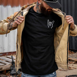 Men's Full-Zip Hoodie from Combat Iron Apparel