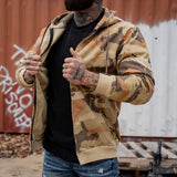 Men's Full-Zip Hoodie from Combat Iron Apparel