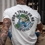 Don't Tread On Me Or Prepare For The Smoke Men's T-Shirt From Combat Iron Apparel