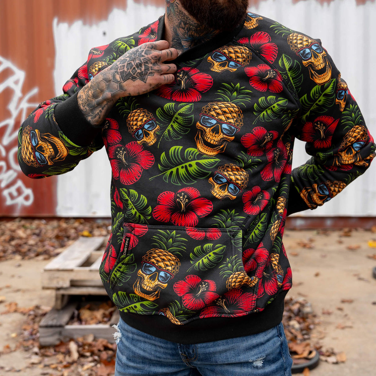 Men's Cold Weather Fleece Pull Over from Combat Iron Apparel