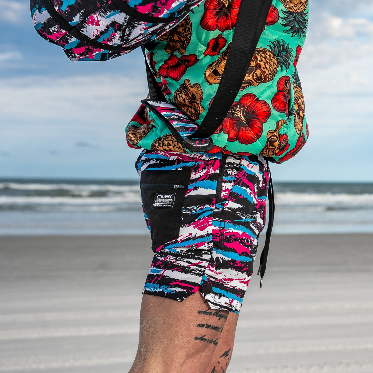 Men's Hybrid Athletic Shorts | 5.5" Inseam from Combat Iron Apparel
