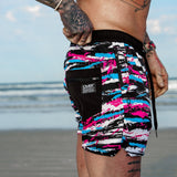 Men's Hybrid Athletic Shorts | 5.5" Inseam from Combat Iron Apparel