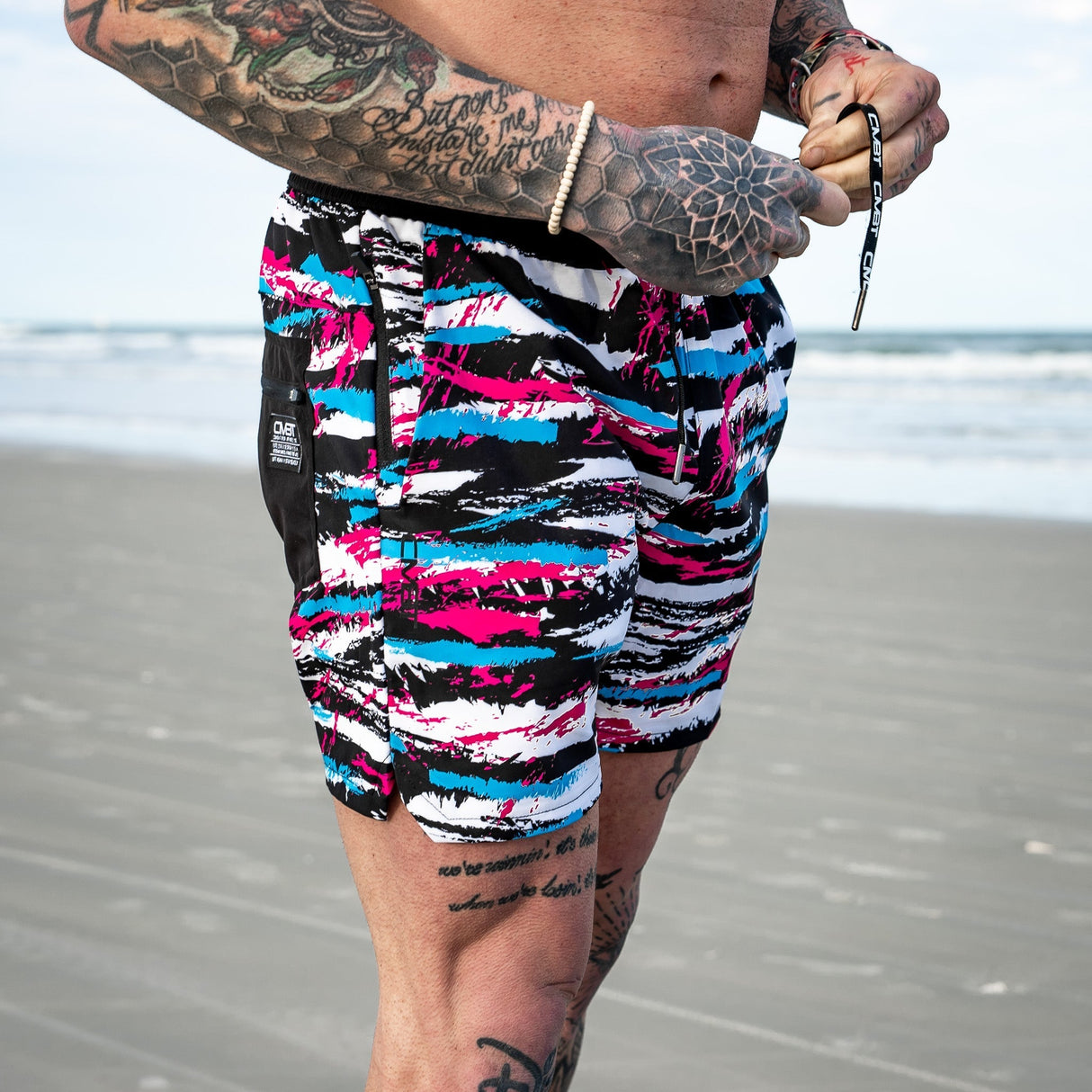 Men's Hybrid Athletic Shorts | 5.5" Inseam from Combat Iron Apparel