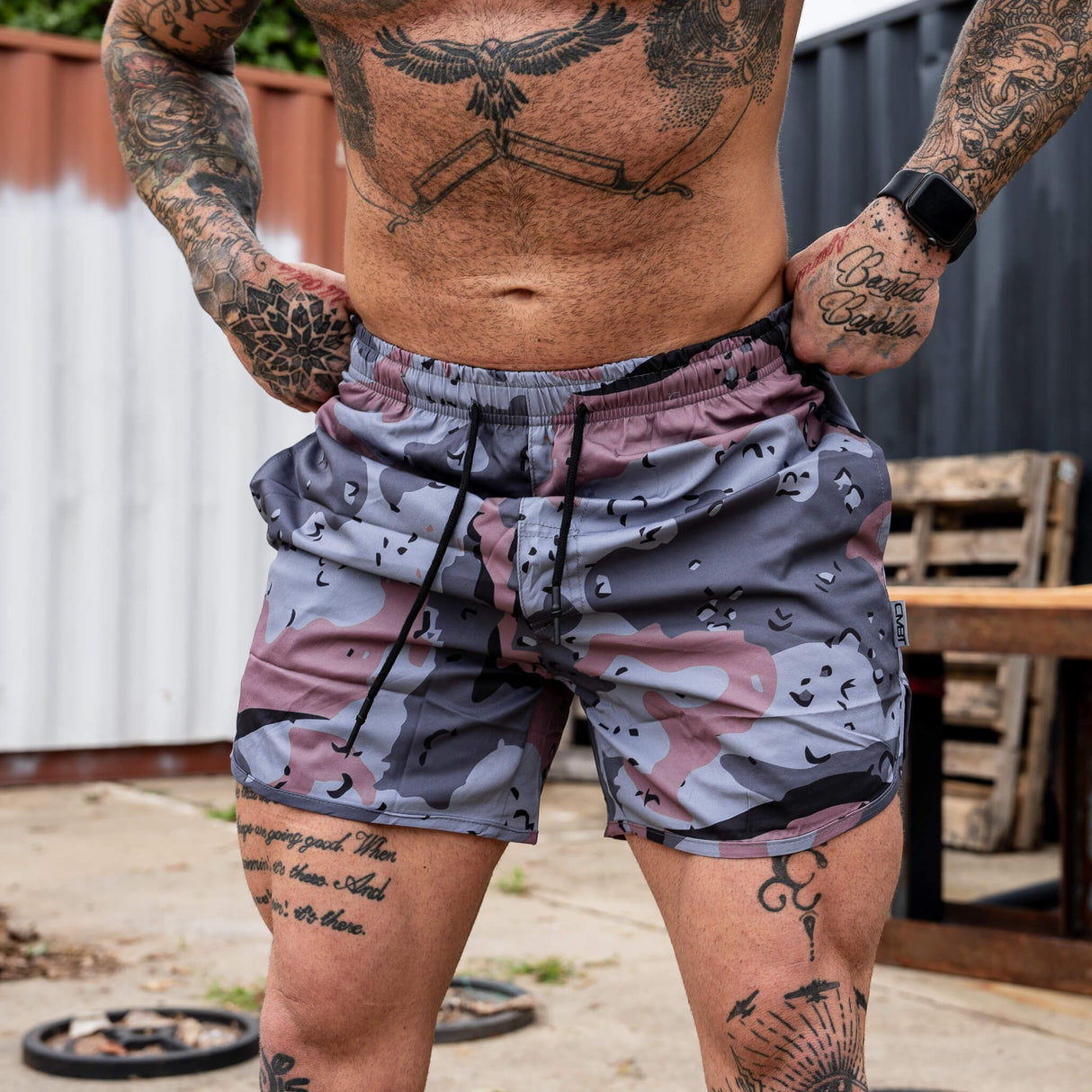 Men's Tactical Athlete Training Shorts | 5.5" from Combat Iron Apparel